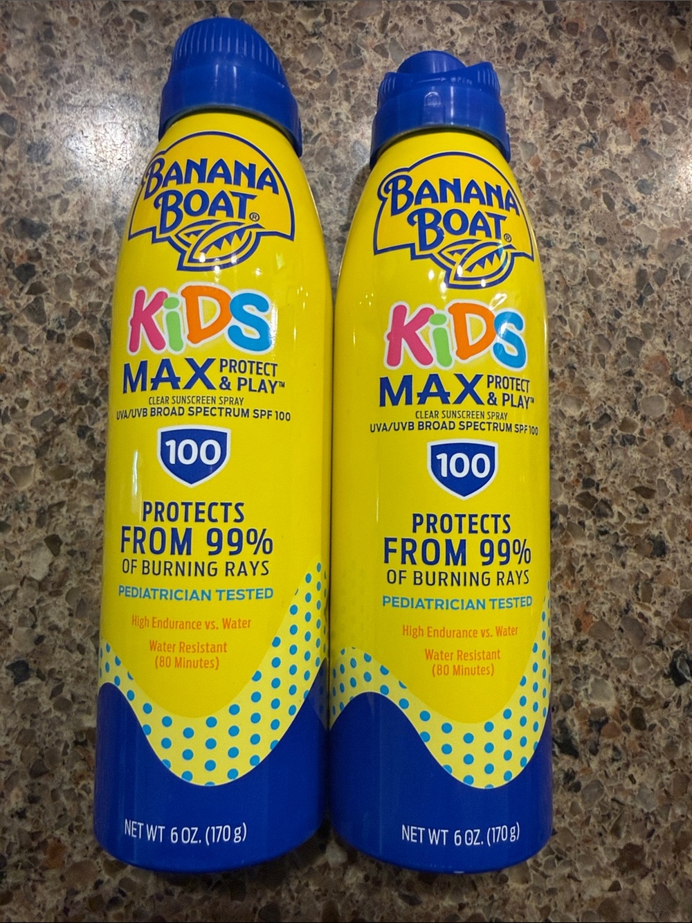 2x Banana Boat Kids Max
SPF 100 Sunscreen Spray
Bin B